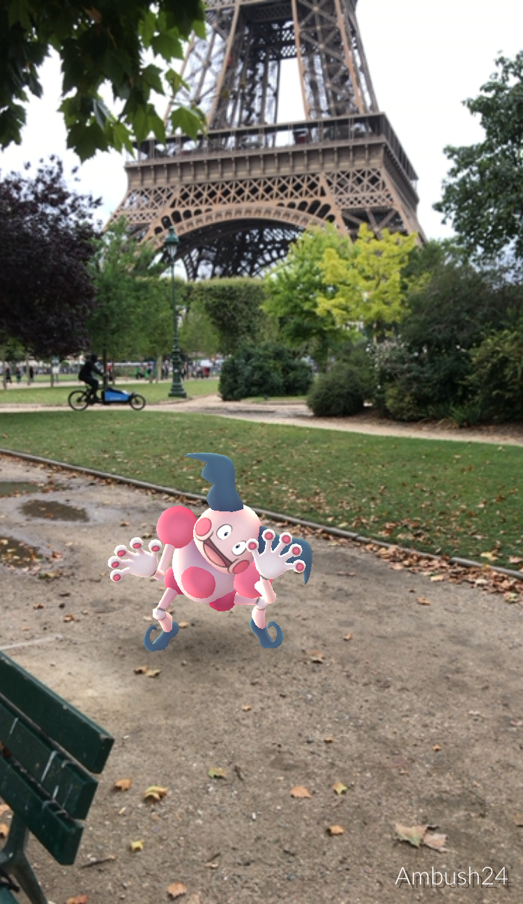 Pokemon in Paris